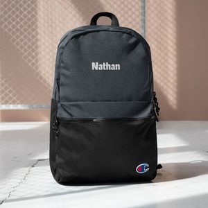 Custom embroidered champion Backpack